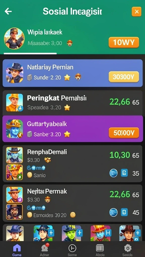 6cf - Tampilan awal game yang memikat.