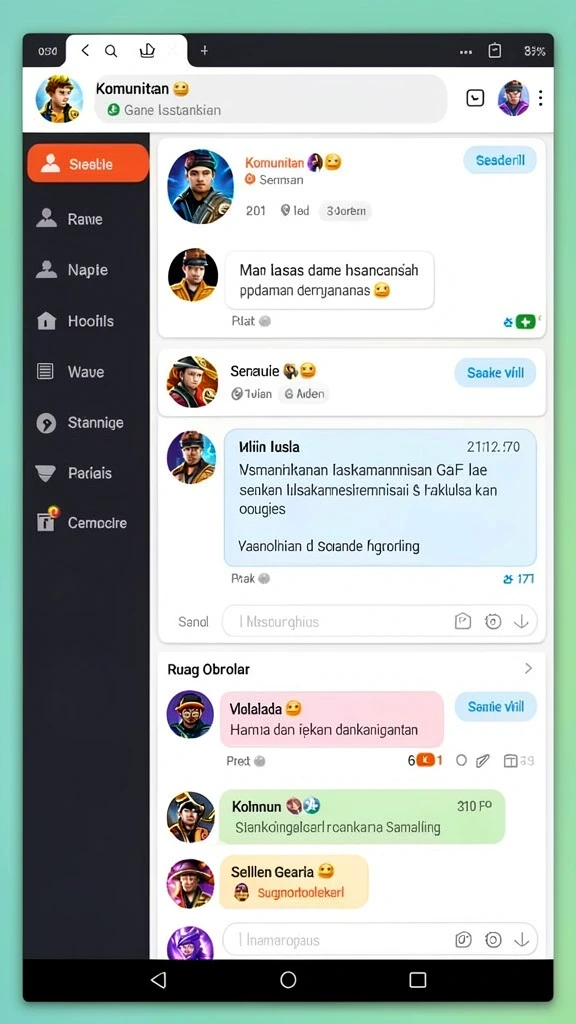 6cf - Grafis karakter yang detail dan menarik.