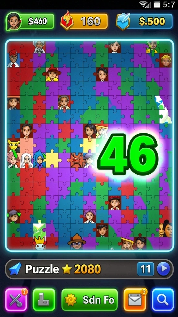 aa666 - Screenshot menunjukkan karakter utama sedang bertarung.