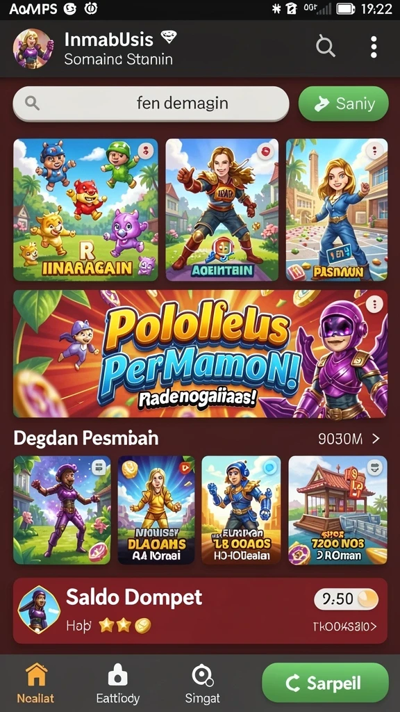 bigwin - Tampilan antarmuka yang menarik dan intuitif.