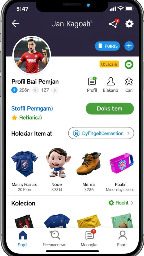 hokiwin - Tampilan antarmuka yang ramah pengguna.